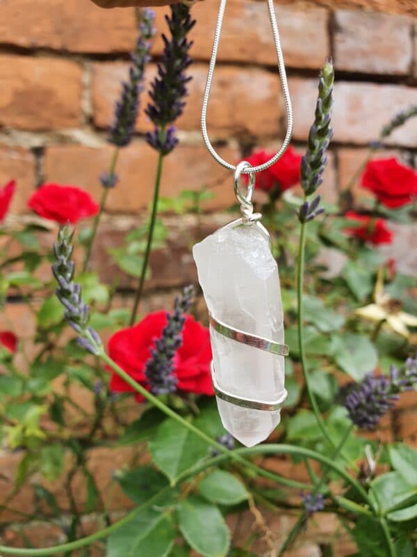 Raw crystal pendants - product image 2