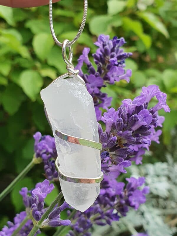 Raw crystal pendants - main product image