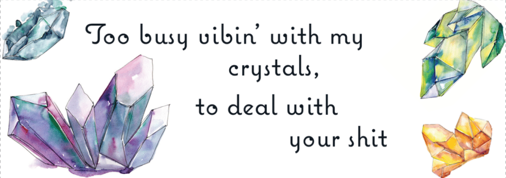 Too busy with my crystals mug