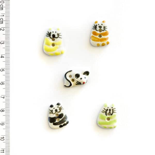 Cat and Mouse Buttons L23 - main product image