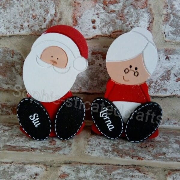 Mr and Mrs Claus Wonkies - main product image