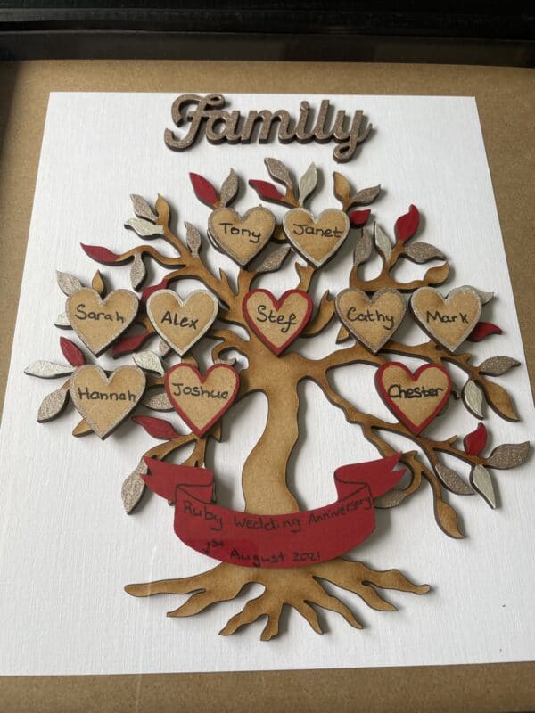 Family Tree Box Frame - product image 2