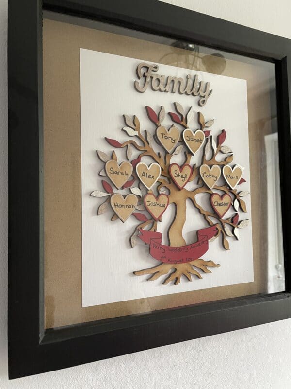 Family Tree Box Frame - product image 3