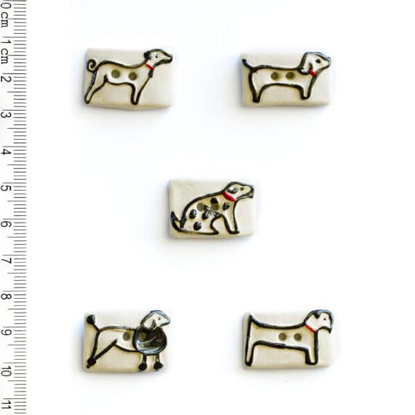 Dog Buttons L582 - main product image