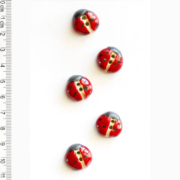 Ladybird Buttons - product image 2