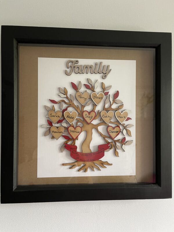 Family Tree Box Frame - product image 4