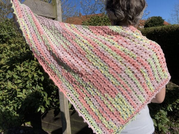 Handmade crochet shawl - product image 2
