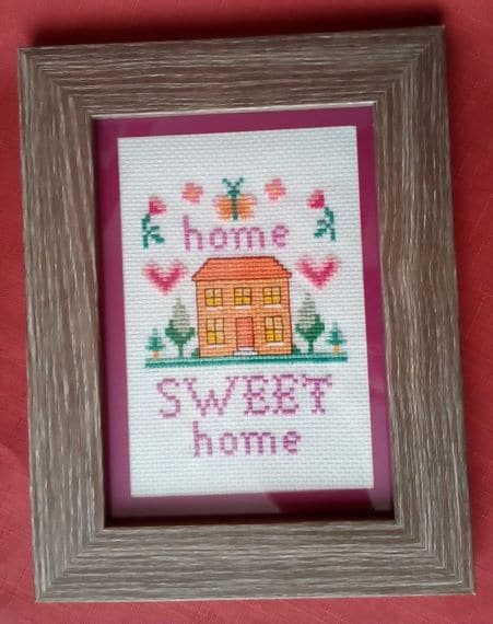 Home Sweet Home Cross Stitch Picture - product image 2