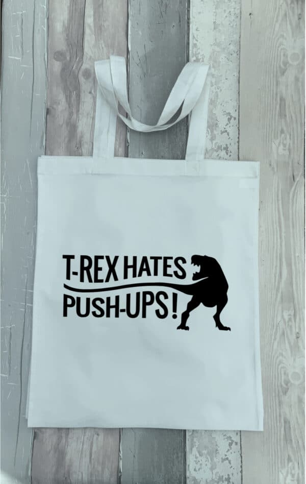 Cute dinosaur tote bag, back to school bag. - product image 4