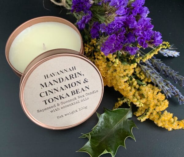 Havannah Christmas Candle Limited Edition Mandarin, Cinnamon & Tonka Bean - product image 2