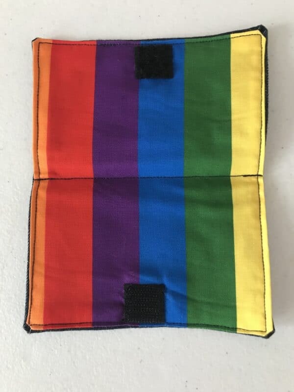 Soft glasses case with rainbow lining - product image 2