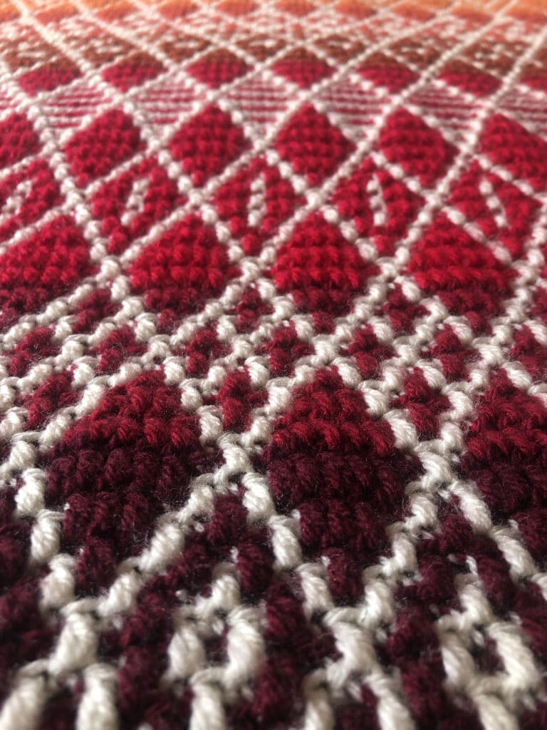 Mosaic Bed Throw (Made to Order)