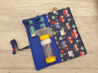 Inhaler & Spacer Wallet – Various Designs - product image 2