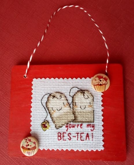 You Are My Bes-Tea – Plaque Hanger - product image 3