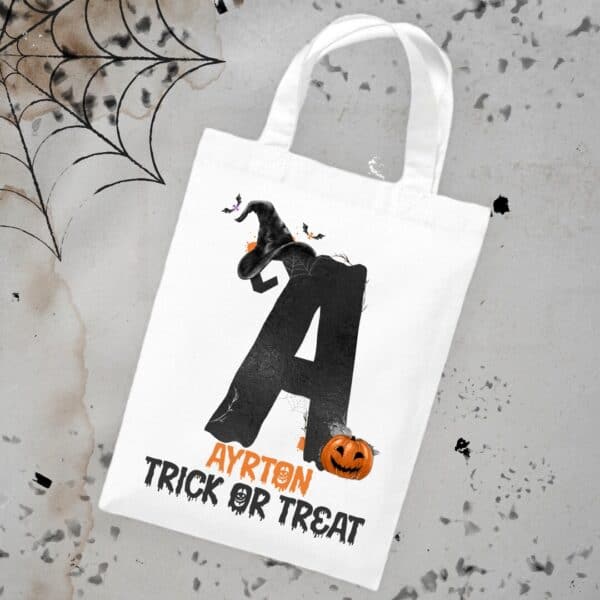 Personalised Halloween Trick or Treat Bag - product image 2