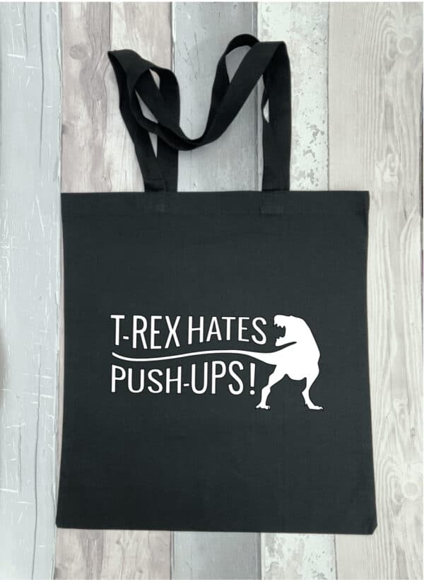 Cute dinosaur tote bag, back to school bag. - product image 5