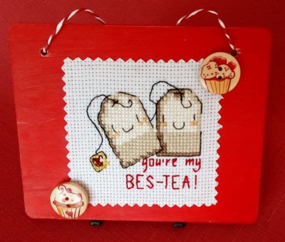 You Are My Bes-Tea – Plaque Hanger - product image 5