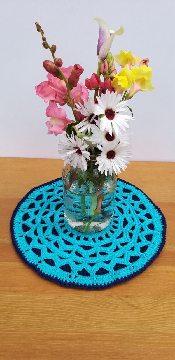 Geometirc Mandla Hot Pad Table Mat Table Centre Piece - main product image