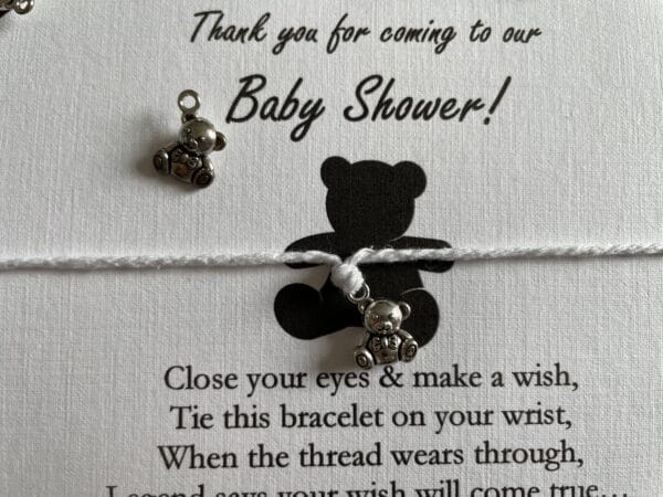 Teddy bear wish bracelet - product image 2