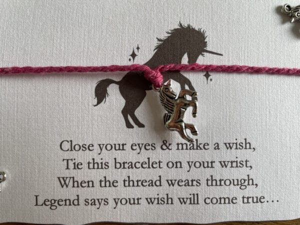 Unicorn wish bracelet - product image 2