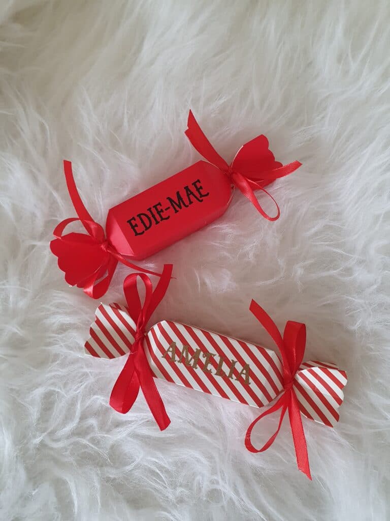 Personalised Christmas Cracker gift box/party favour