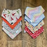 Baby bandanna bibs – Christmas edition