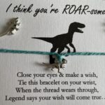 Dinosaur wish bracelet