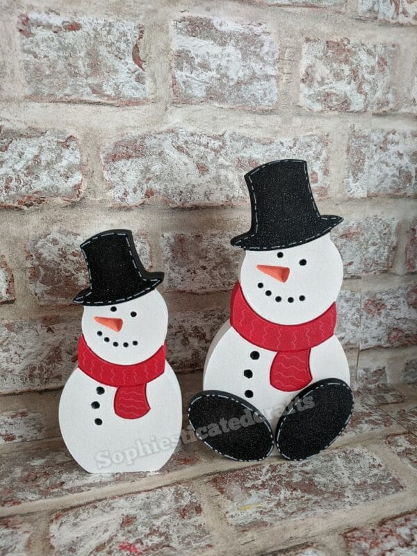 Wonky Personalized Snowmen - product image 2