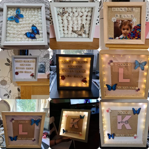 Personalised Shadow Box Frame - main product image