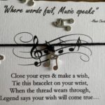Music wish bracelet