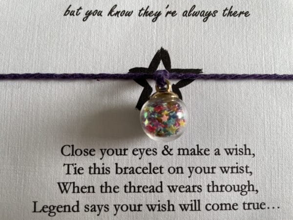 Star bauble wish bracelet - product image 4