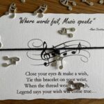 Music wish bracelet