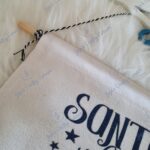 Santa Stop Here Christmas pennant flag decoration