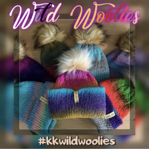 Wild Woolie - Booroola {bobble hat, pompom hat, slouch hat}