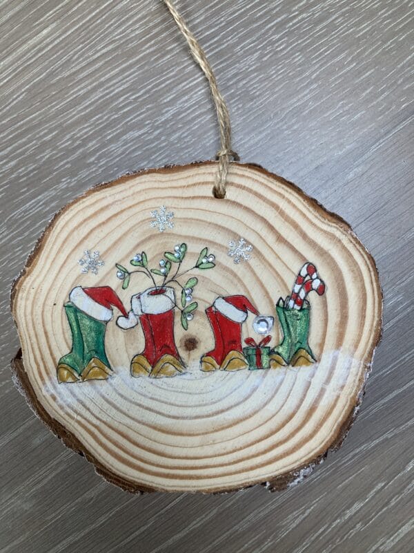 Personalised Wooden Christmas Decoration - product image 3