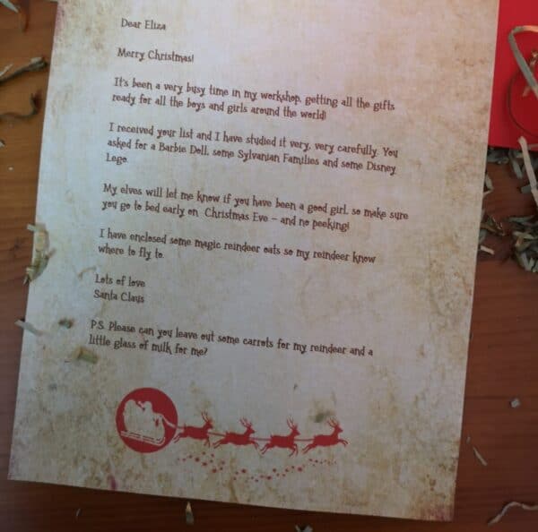 Personalised Christmas Letter From Santa Father Christmas - product image 3