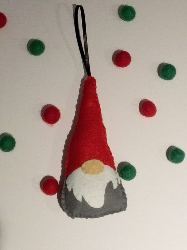 Christmas gnome tree decoration - main product image