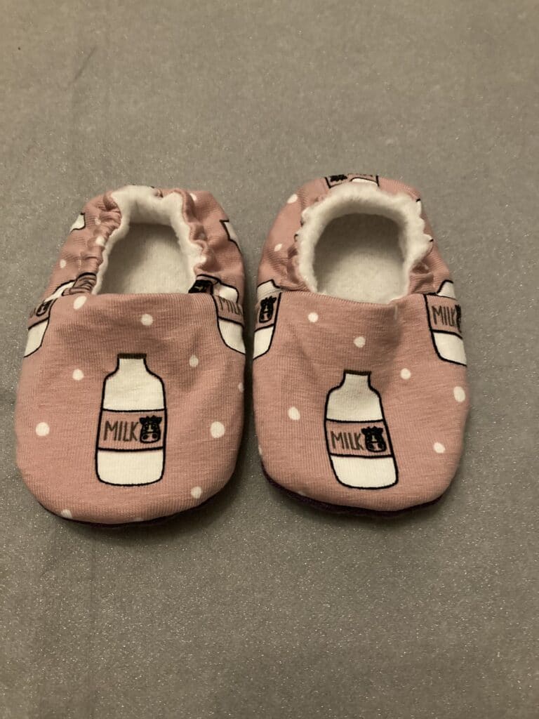 Baby gift set 3-6 months pink milk