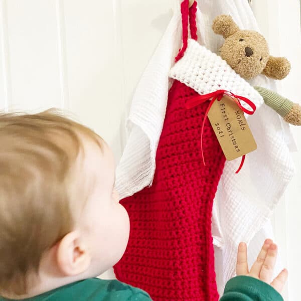 Personalised Christmas stocking - main product image