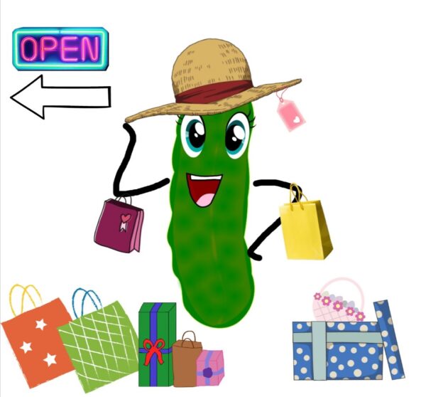 Pickles shop logo