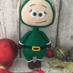 Christmas crochet handmade Elf toy present or decoration gift, birthday present