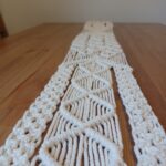 Beautiful handmade macrame table runner/wall hanging