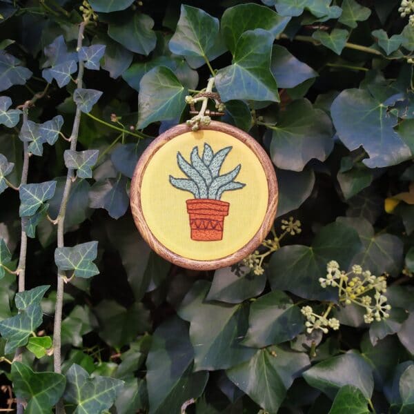 Baby Plant Embroidey Hoop - main product image