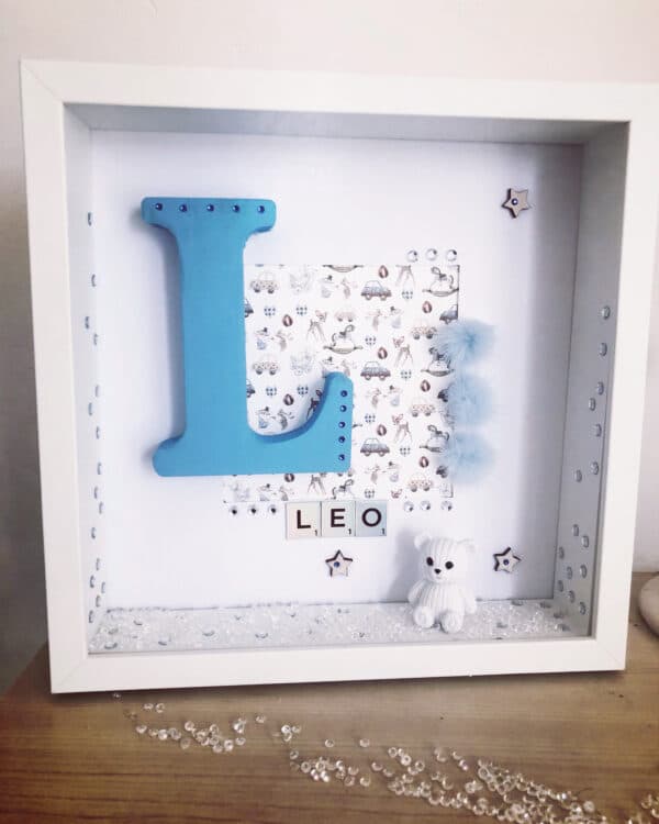 Personalised baby box frame - product image 2