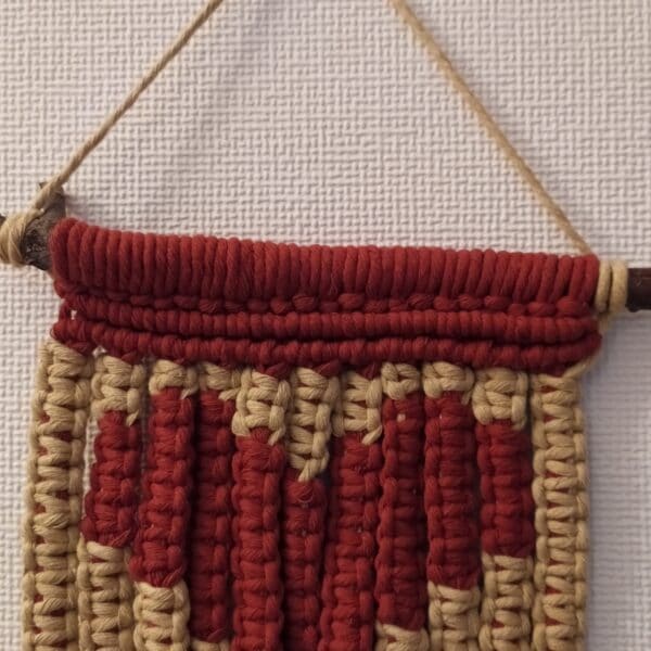 Heart Macrame Tapestry - product image 3