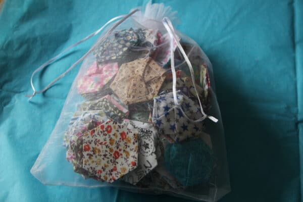 Ready made patchwork hexagons - product image 2