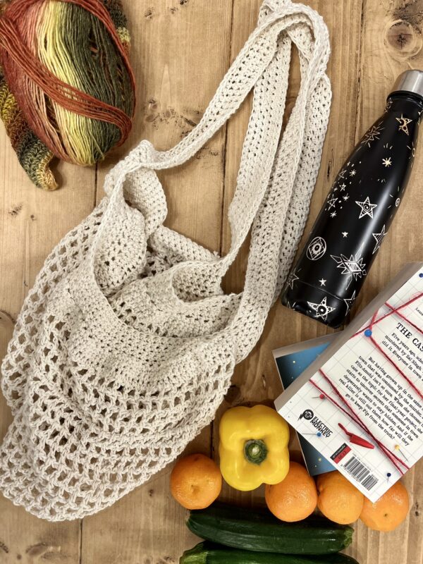 Boho, retro shopping bag, market bag, beach bag - product image 2