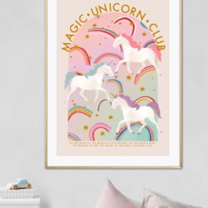 Magic Unicorn Club - Art Print A5 / A4 / A3