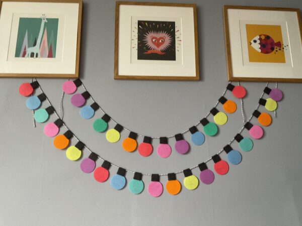 Denmark Pastel Felt Garland - product image 4