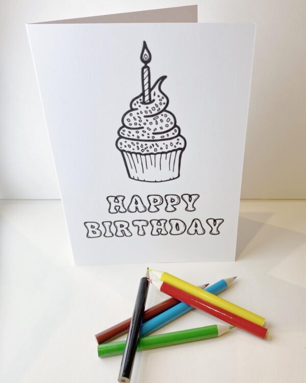 Cupcake card - main product image